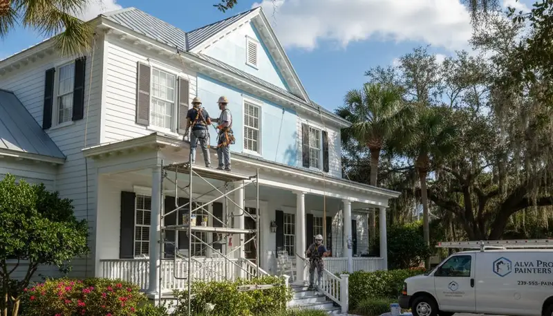 Cape Coral, FL painting services for residential and commercial interior and exterior projects