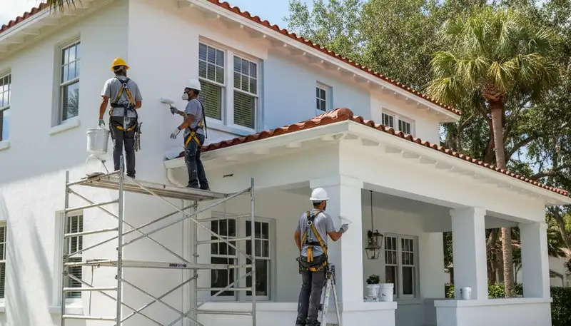 Cape Coral, FL painting contractor for residential and commercial interior and exterior painting services