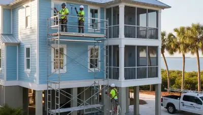 Cape Coral, FL painting contractor serving homes with professional interior and exterior painting services