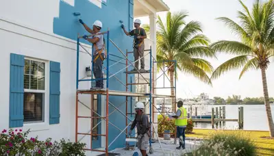 Professional painting contractor serving Cape Coral, FL for interior and exterior home painting