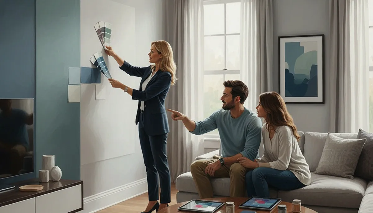 Cape Coral, FL color consultation for homes and businesses by professional painters