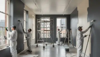 Cape Coral, FL commercial painting service for durable exterior coatings on a business building