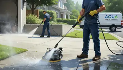 Concrete pressure cleaning service in Cape Coral, FL for driveways, patios, and pool decks