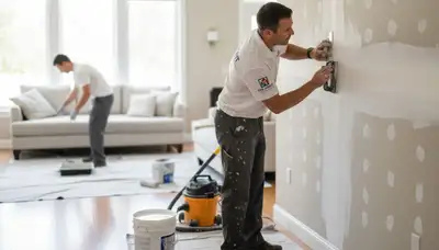 Cape Coral, FL drywall repair by Cape Coral Paint Pros for cracks, water damage, and nail pops