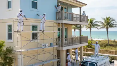 Cape Coral, FL painting contractor serving homes and businesses with professional interior and exterior painting