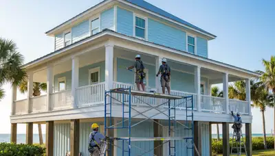 Cape Coral, FL painting contractor providing professional residential and commercial painting services