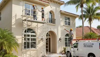 Cape Coral, FL painting contractor for interior and exterior house painting services