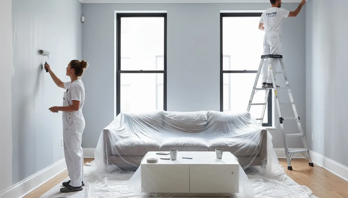 Cape Coral, FL interior house painting for walls, ceilings, and trim with durable coastal finishes