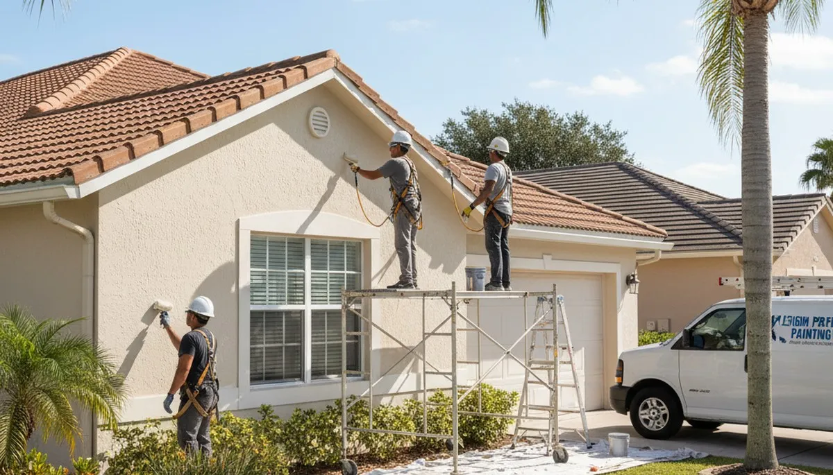 Cape Coral, FL painting service for residential and commercial interior and exterior projects