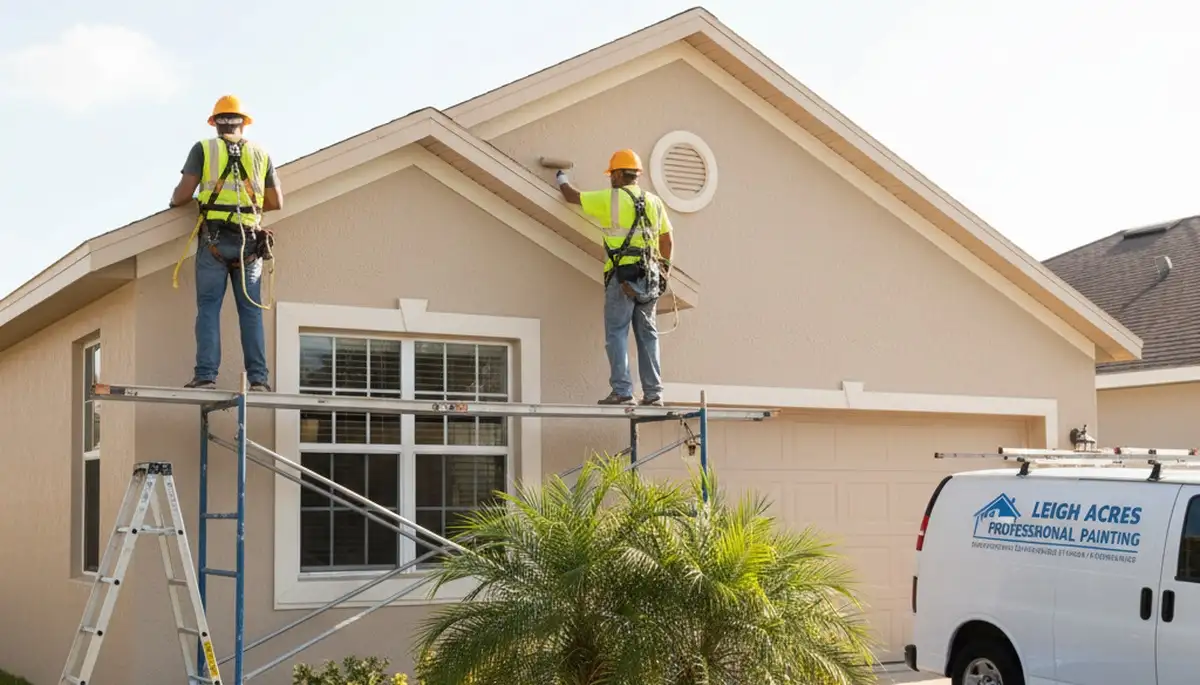 Cape Coral, FL painting contractor providing professional residential and commercial painting services