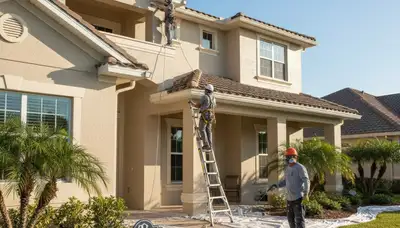 Professional painters serving Cape Coral, FL for residential and commercial painting services