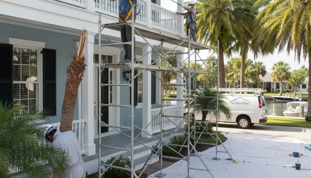 Cape Coral, FL painting contractor serving homes and businesses with professional interior and exterior painting