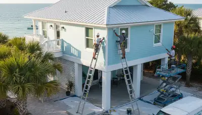 Cape Coral, FL painting contractor for residential and commercial interior and exterior painting services