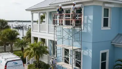 Cape Coral, FL painting contractor providing professional interior and exterior painting services