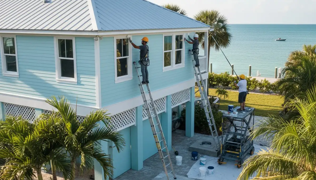 Cape Coral, FL painting company providing professional interior and exterior painting services