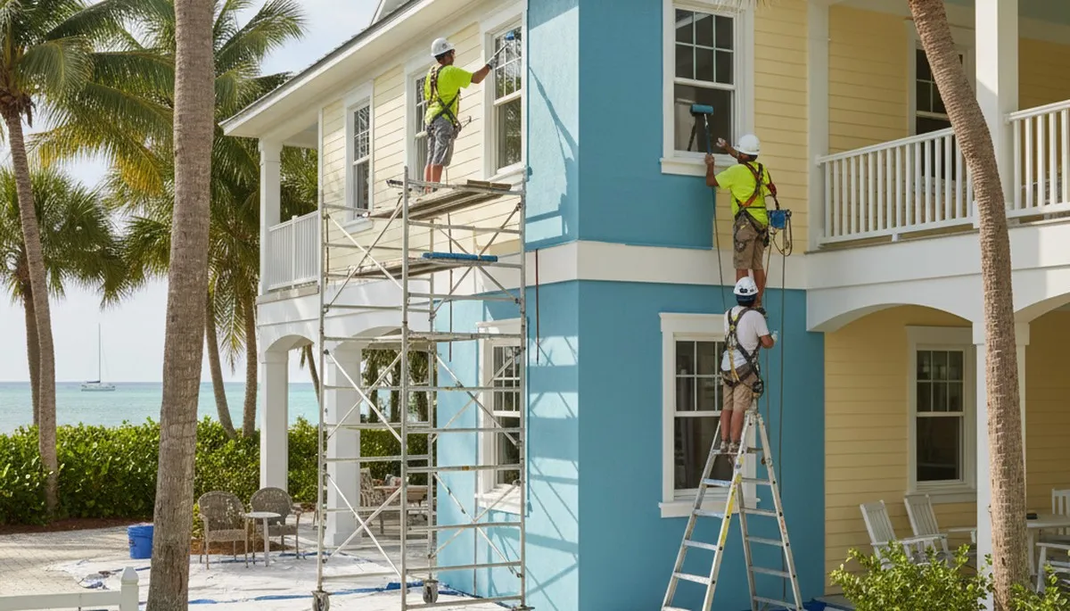Professional painting crew serving Cape Coral, FL for residential and commercial painting services