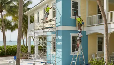 Professional painting crew serving Cape Coral, FL for residential and commercial painting services