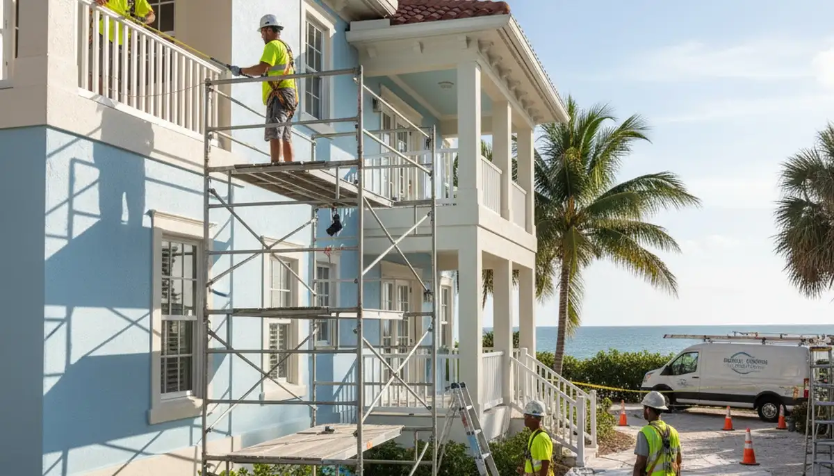 Cape Coral, FL painting contractor providing professional residential and commercial painting services