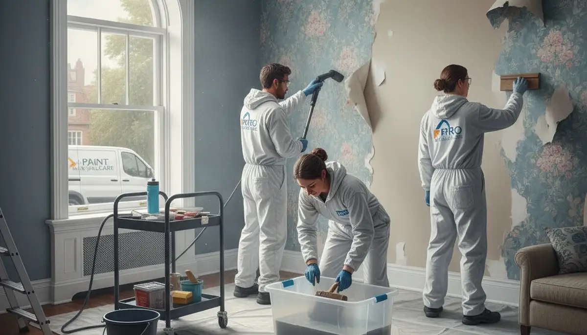 Cape Coral, FL wallpaper removal service by Cape Coral Paint Pros