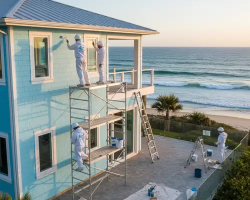 Exterior painting for coastal homes in Cape Coral, FL by Painting Cape Coral
